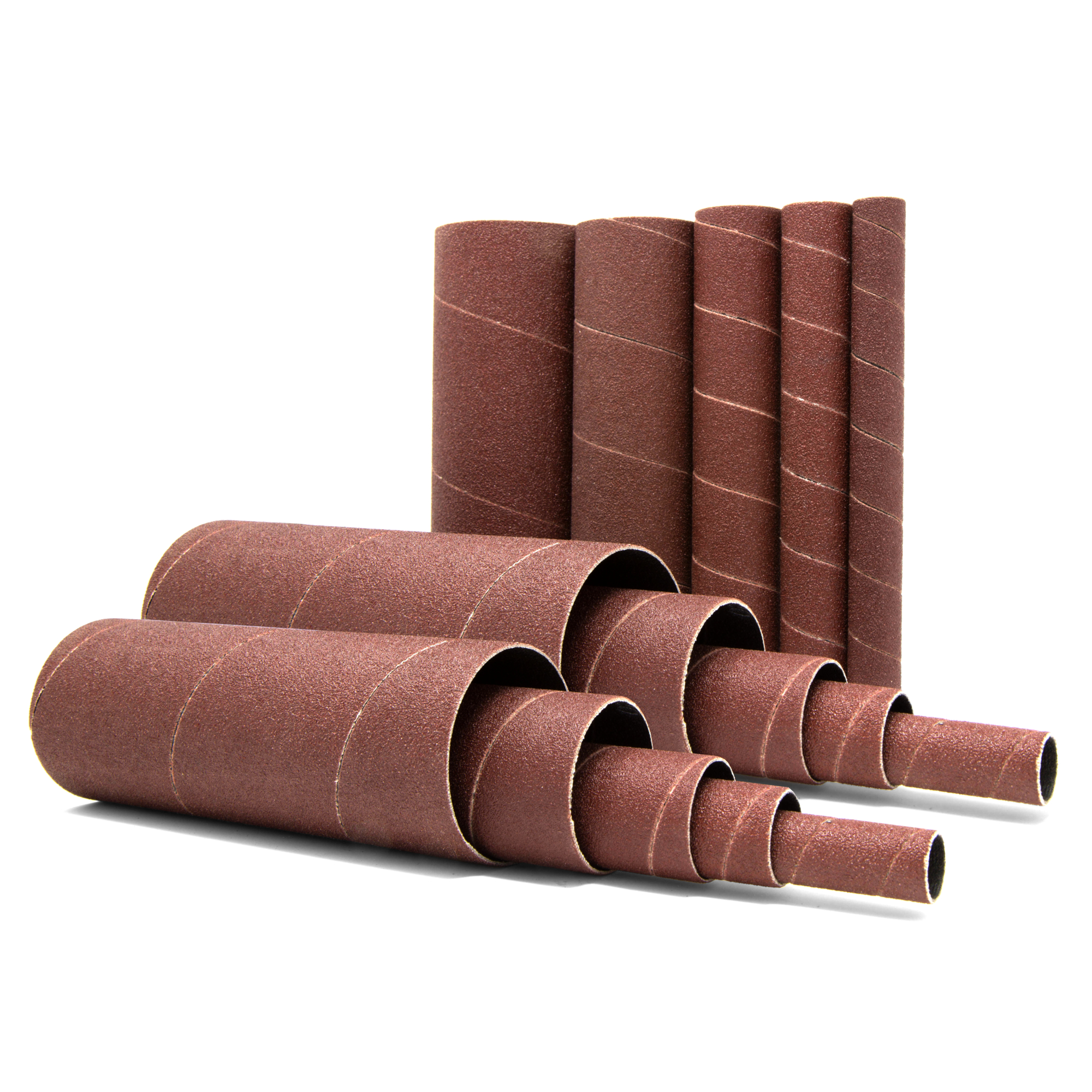WEN 6535SPA Oscillating Spindle Sandpaper Sanding Sleeves with 5-5/8-Inch Height, Assorted Grits, 15 Pack
